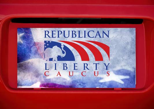 RLC  Logo Novelty License Plate