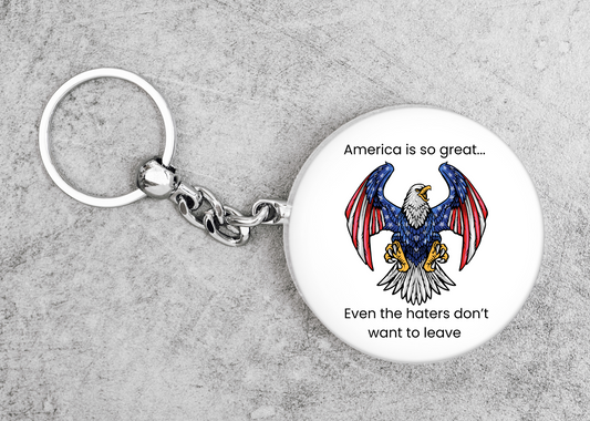 America is So Great Keychain